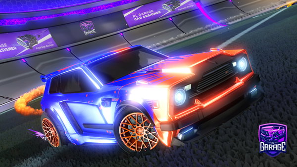 A Rocket League car design from Vxitalx