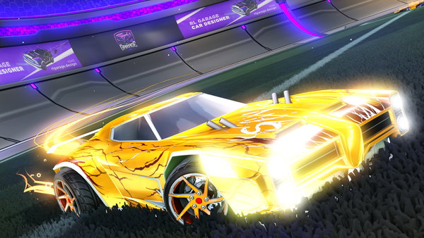 A Rocket League car design from Sparky_1760