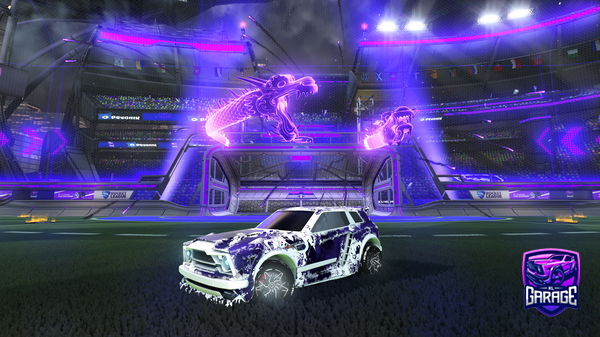 A Rocket League car design from Flixqz4020
