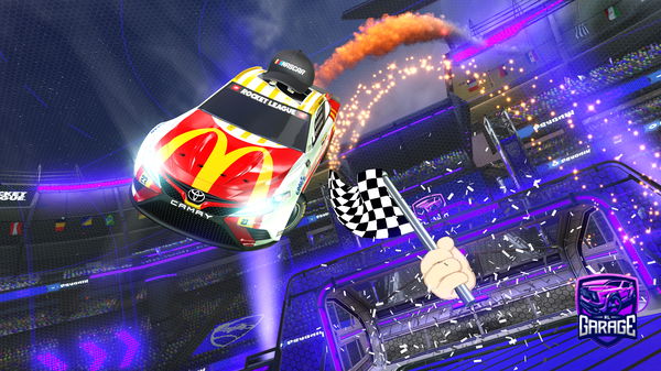 A Rocket League car design from OlympicCanid3212