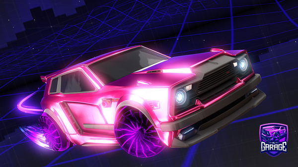 A Rocket League car design from D_8170