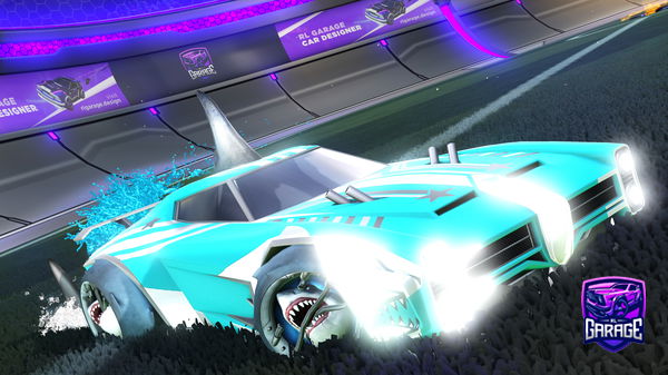 A Rocket League car design from SplitLemon