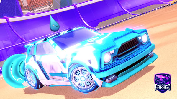 A Rocket League car design from MrRogers143