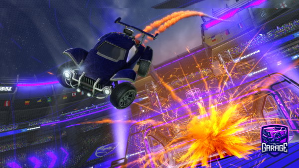 A Rocket League car design from GamerRex