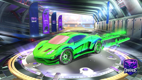 A Rocket League car design from theonlyone1