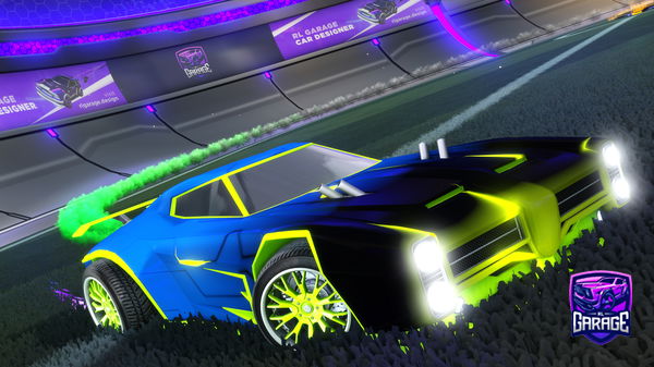 A Rocket League car design from Robin_scootz