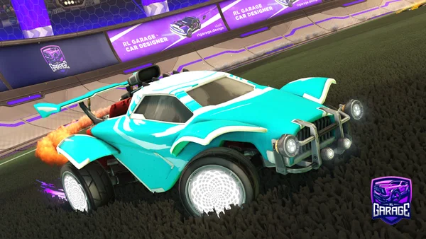 A Rocket League car design from Dmaster72