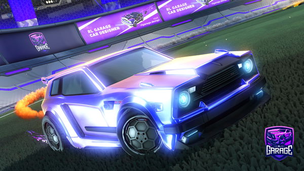 A Rocket League car design from Kacpixplayer