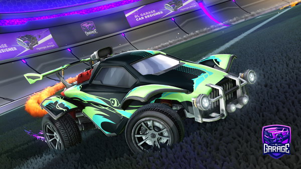 A Rocket League car design from Atlanta4444