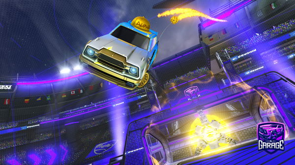 A Rocket League car design from Fenecar