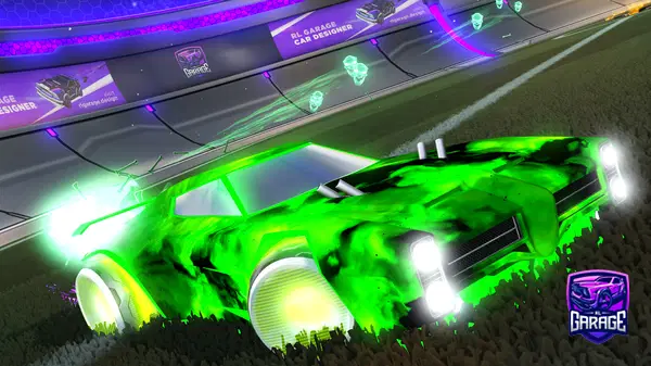 A Rocket League car design from Wingfeather