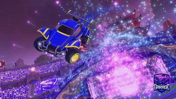 A Rocket League car design from ChipTortilla