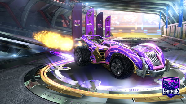 A Rocket League car design from violet22