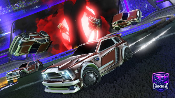 A Rocket League car design from kokepirey