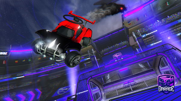 A Rocket League car design from Bearlitz_WG9