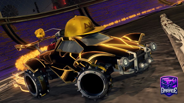 A Rocket League car design from Champ03