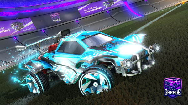 A Rocket League car design from OCE_jacky