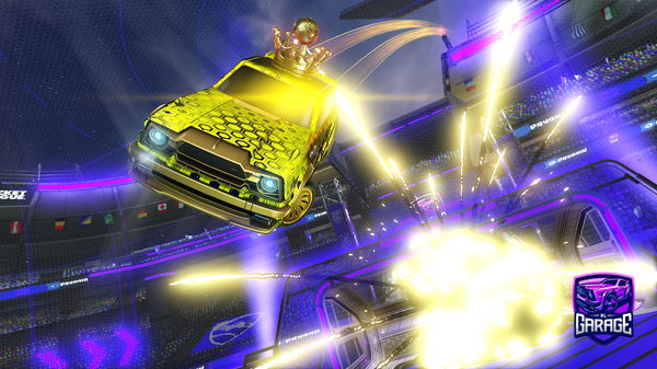 A Rocket League car design from Greatdane56