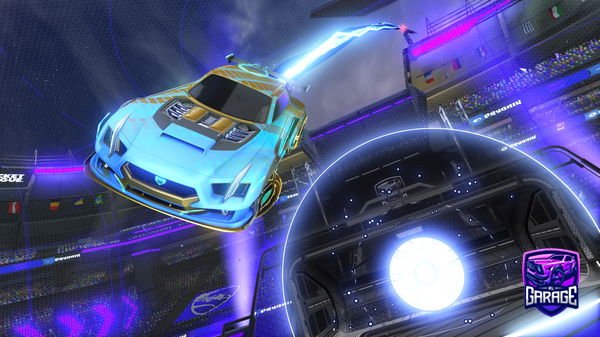 A Rocket League car design from LittleLily