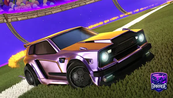 A Rocket League car design from TTVGoldenstrixs