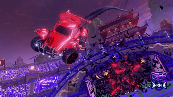 A Rocket League car design from JR-18