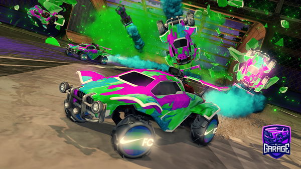 A Rocket League car design from BarkingLilly