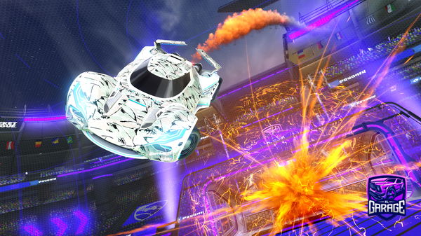 A Rocket League car design from halo200805