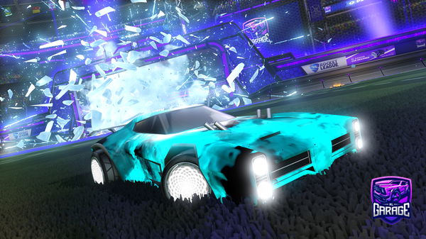A Rocket League car design from gumush
