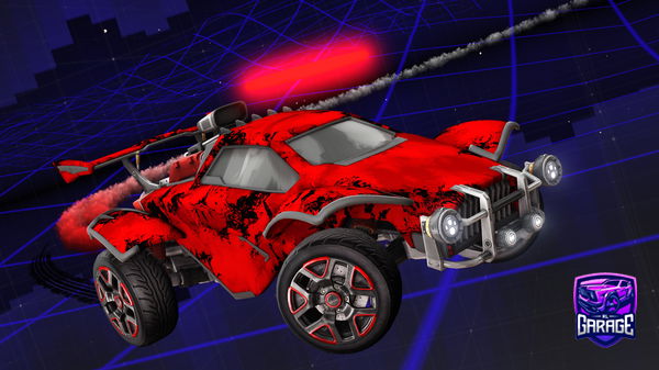 A Rocket League car design from ArtieHype