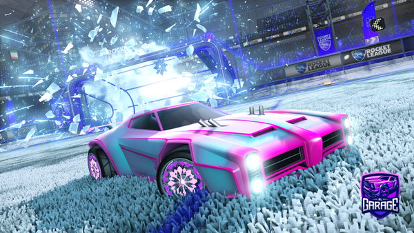 A Rocket League car design from windmillhead
