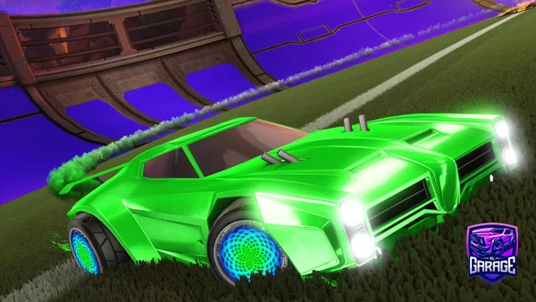 A Rocket League car design from WFC_NOXY