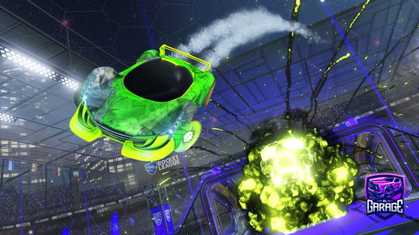 A Rocket League car design from swaggYYoga