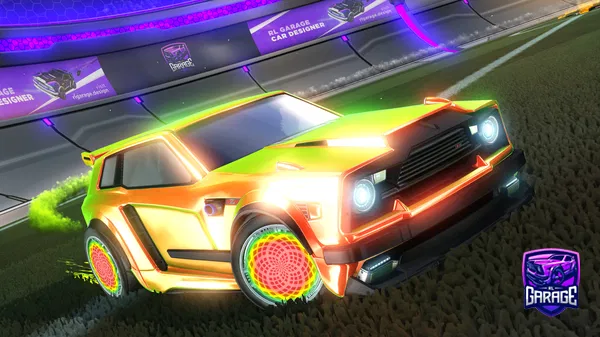 A Rocket League car design from GmFunk