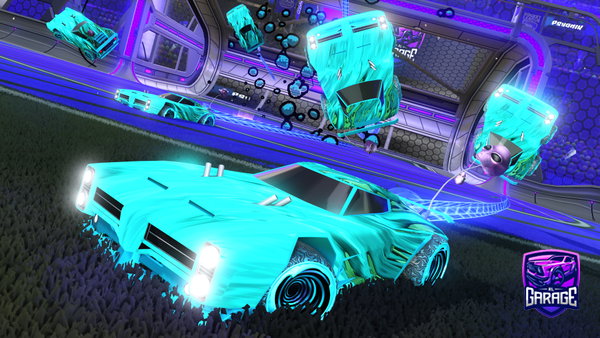 A Rocket League car design from 3L1077