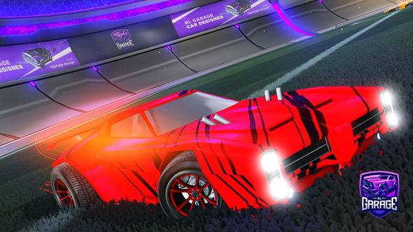 A Rocket League car design from zampifam