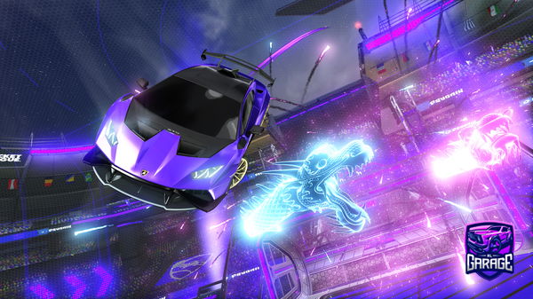 A Rocket League car design from Frixty