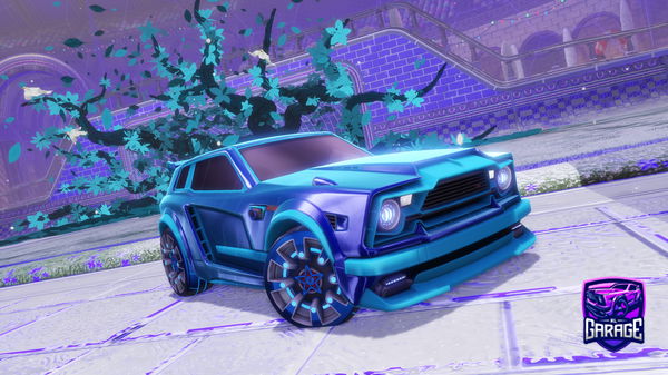 A Rocket League car design from toxic-chicken5