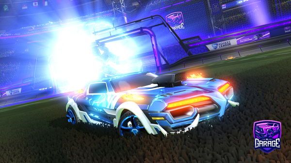 A Rocket League car design from momosgo