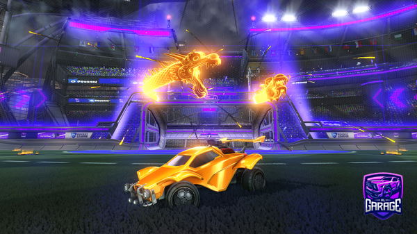 A Rocket League car design from supertroning