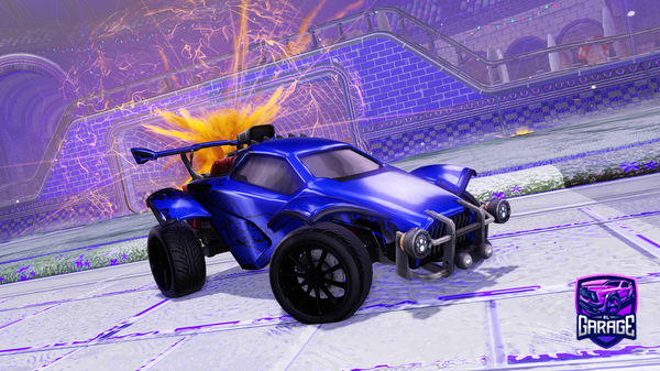 A Rocket League car design from Santi_07q
