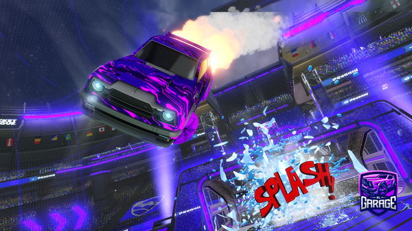 A Rocket League car design from MysticisedDragon