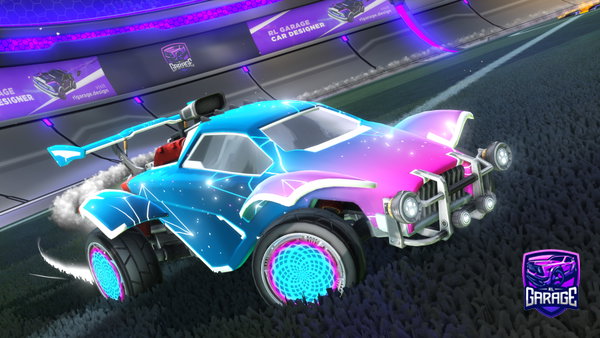A Rocket League car design from LeonHlzyy
