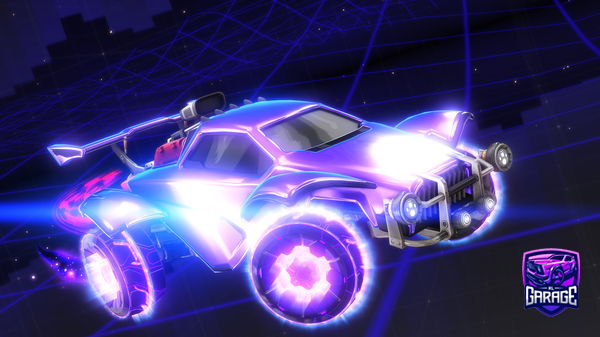 A Rocket League car design from DanLRL