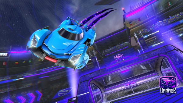 A Rocket League car design from ByHR2_666