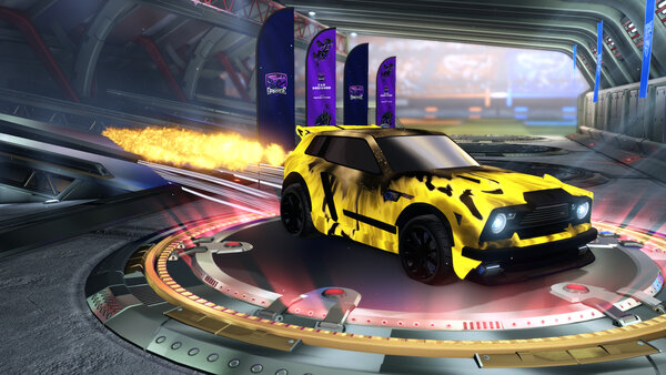 A Rocket League car design from Zep973