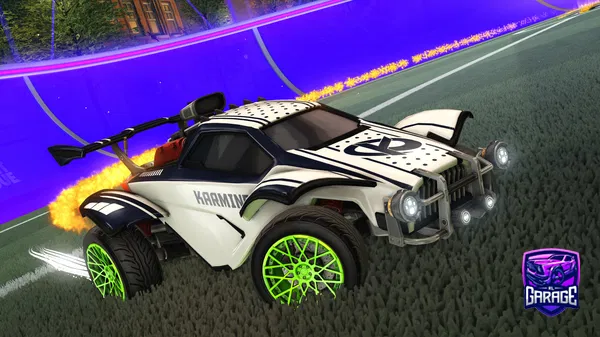 A Rocket League car design from Verrkami