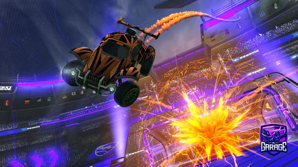 A Rocket League car design from Paulitigger