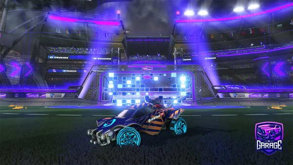 A Rocket League car design from GamerE513