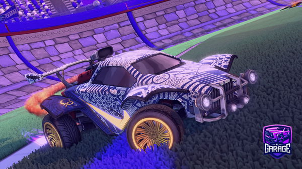 A Rocket League car design from NoBrainz