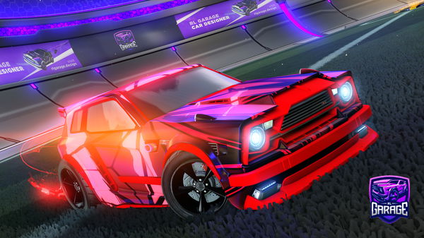 A Rocket League car design from LividFalcon